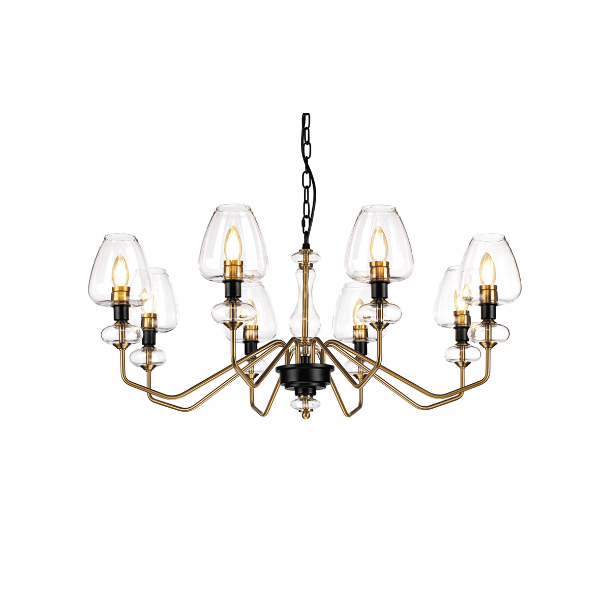 Подвесная люстра Elstead Lighting Armand DL-ARMAND8-AB