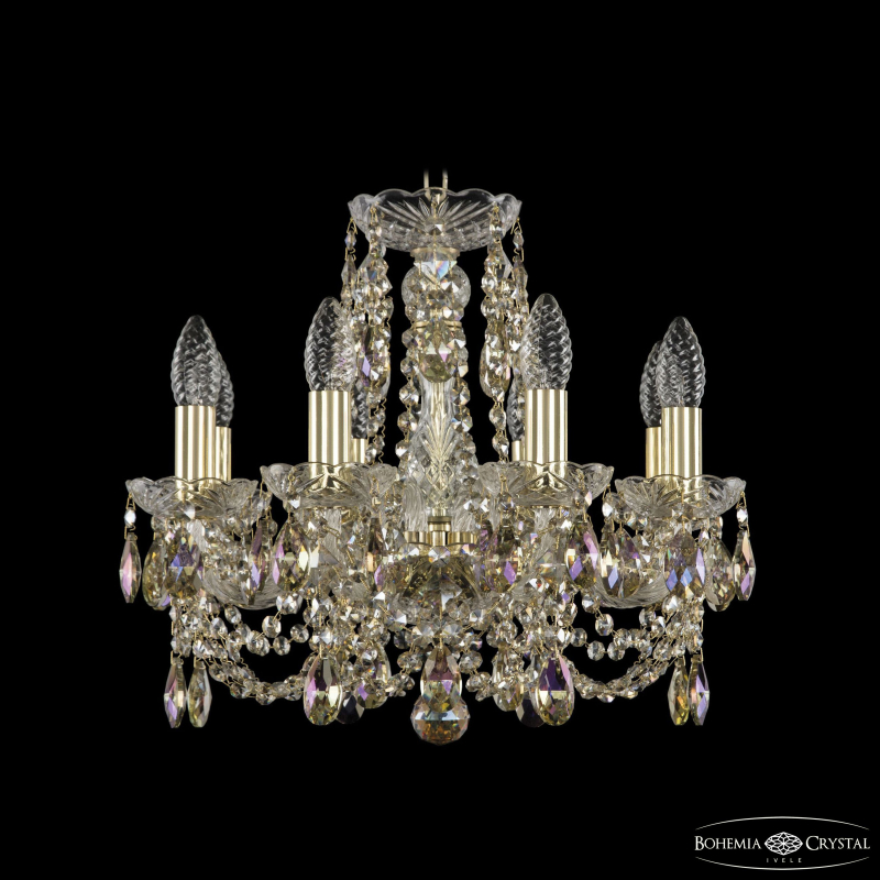 Подвесная люстра Bohemia Ivele Crystal 1406/8/141 G R801