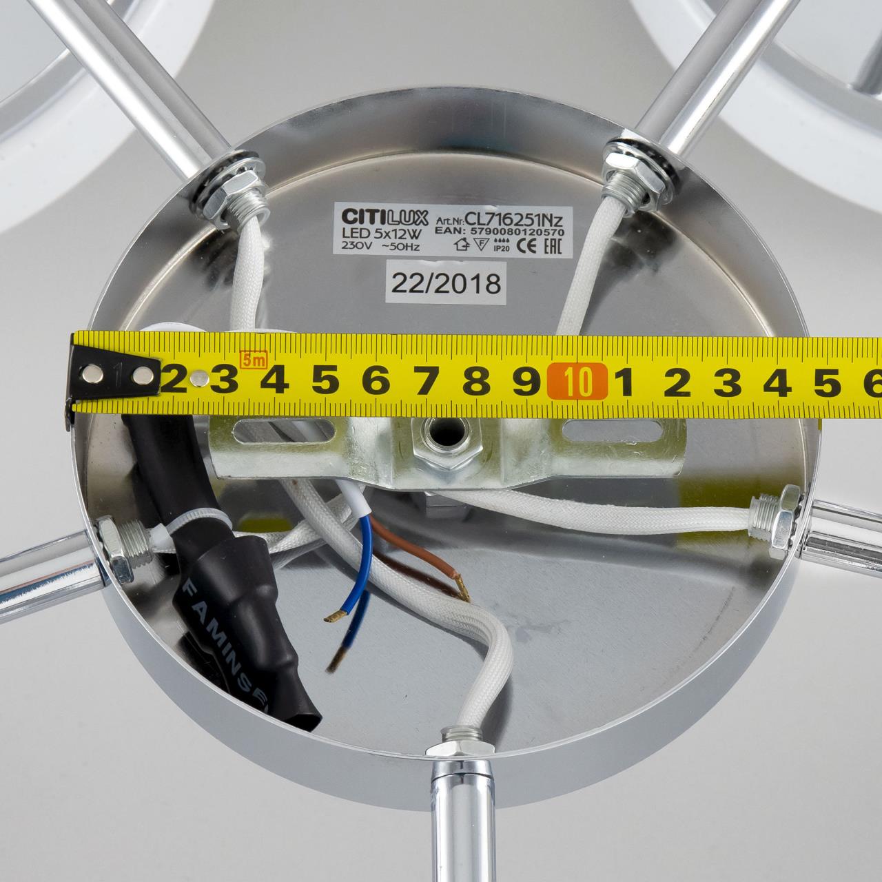 Потолочная светодиодная люстра Citilux Тамбо CL716251Nz в Москве