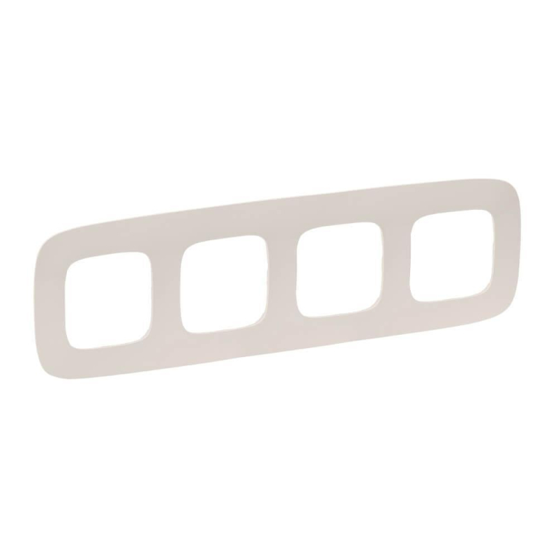 Рамка 4-постовая Legrand Valena Allure Слоновая кость 754314
