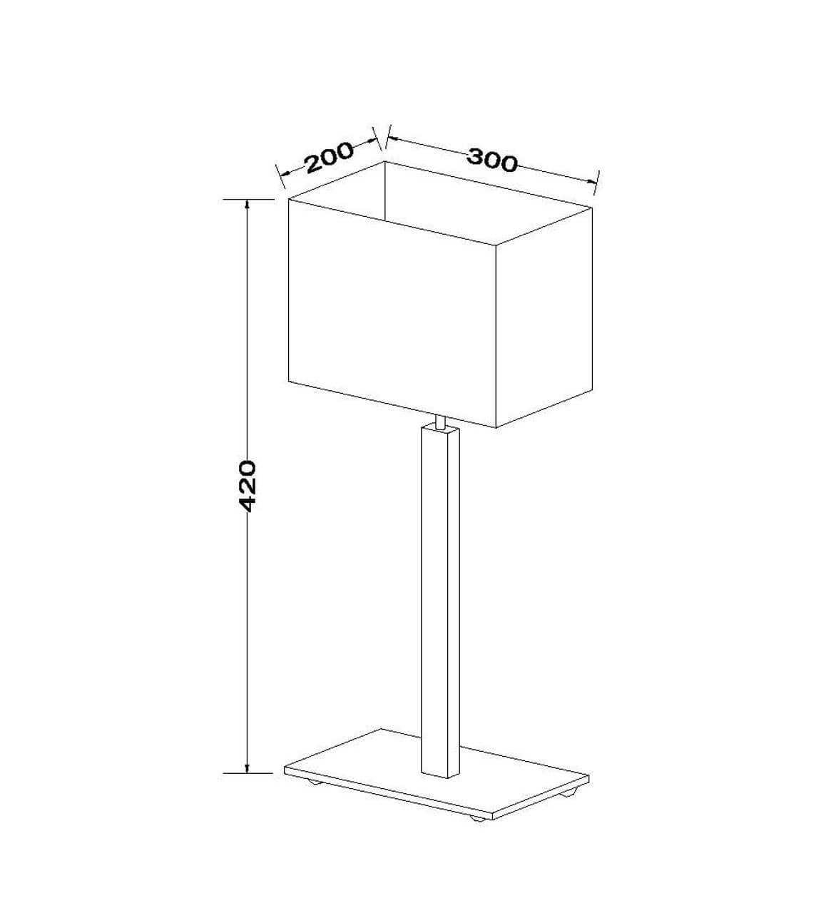 Настольная лампа Lucide Festa 03507/81/41