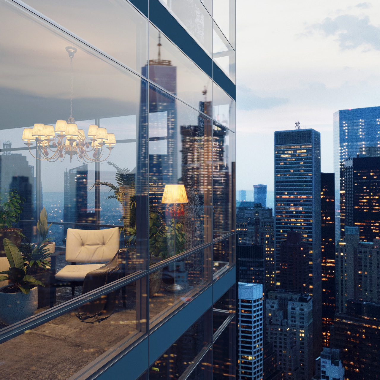 Торшер Odeon Light Adriana 3922/1F