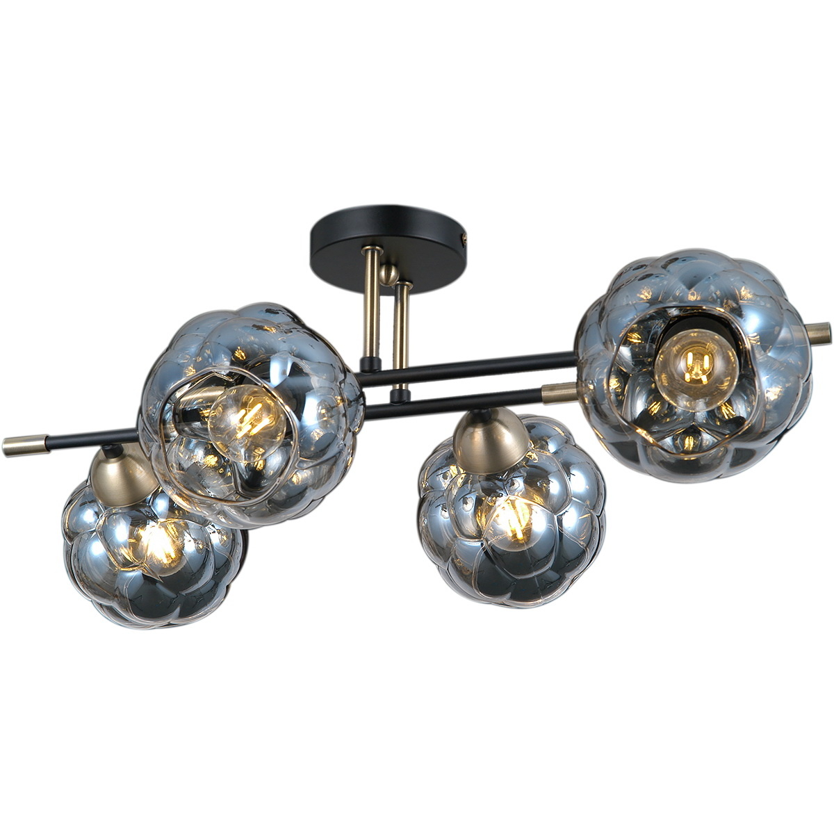 Люстра на штанге Illumico IL0442-4CSQ-79 BK