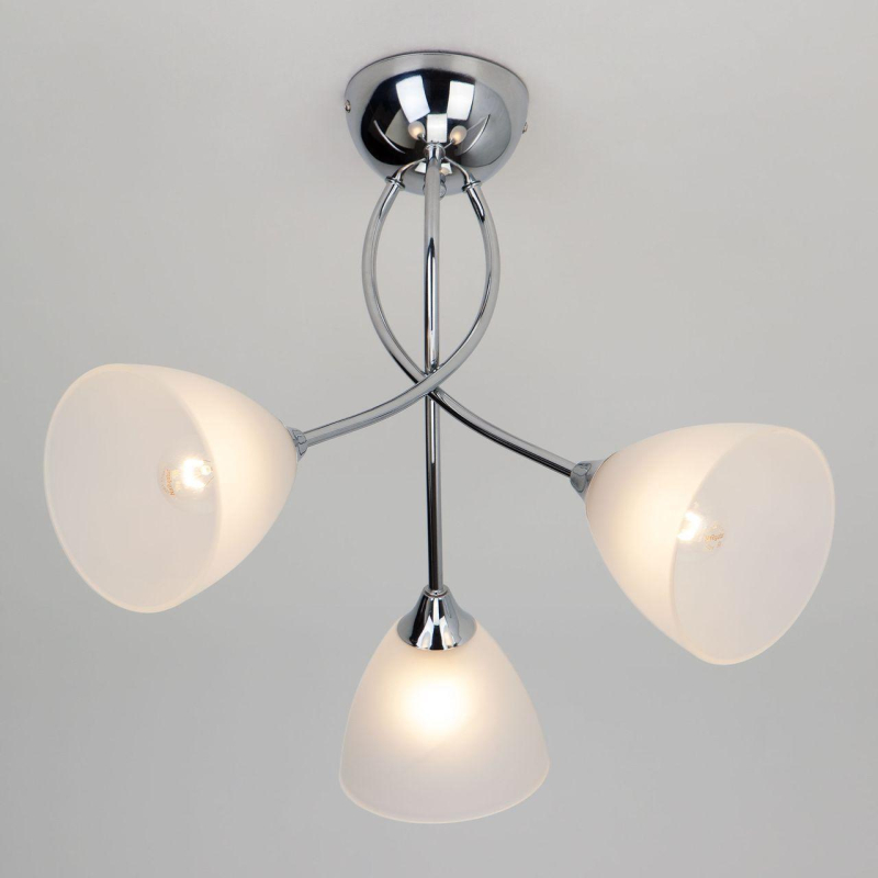 Потолочная люстра Eurosvet Nika 30117/3 хром