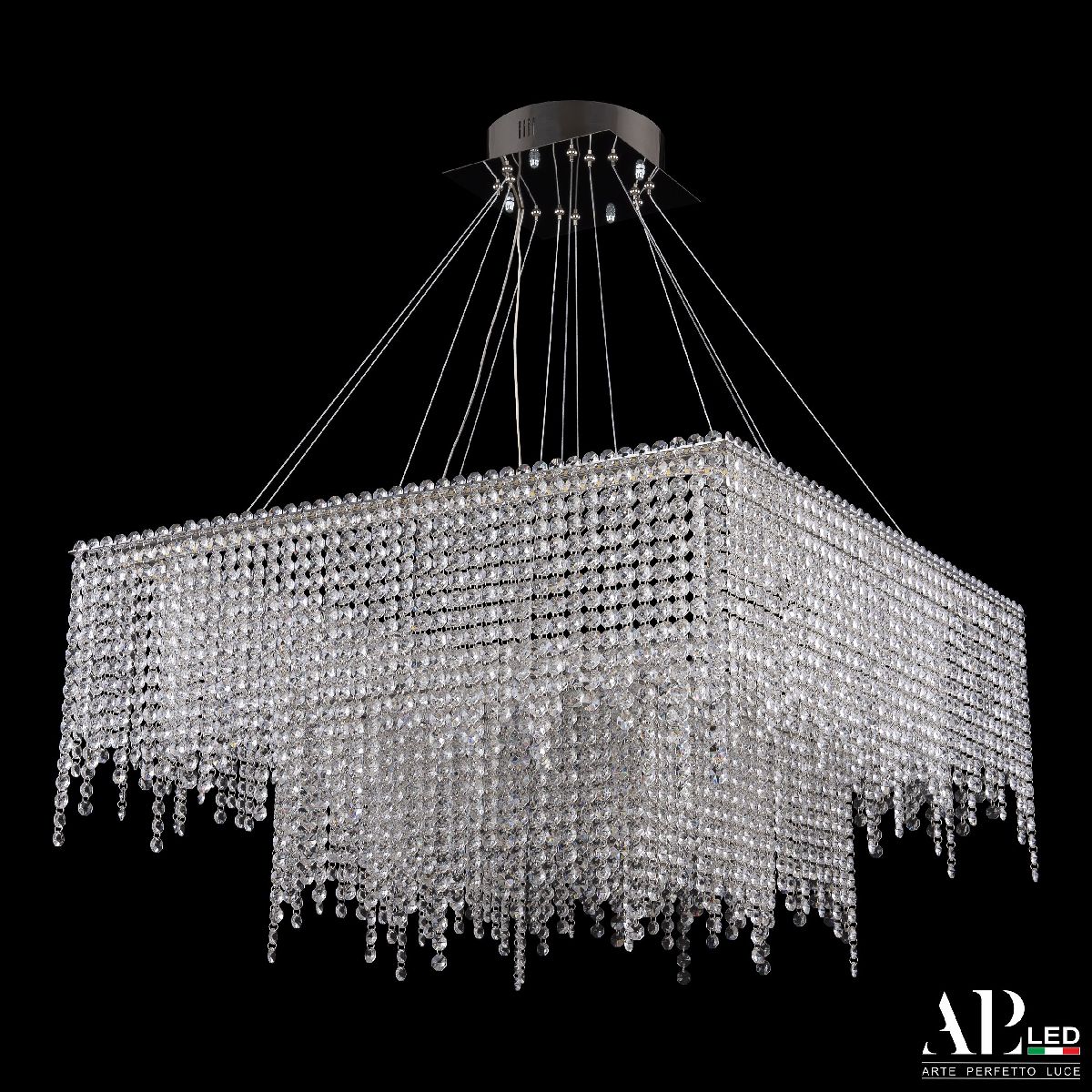 Подвесная люстра Arte Perfetto Luce Sicilia SH04.71.2D.B.Ni.4000