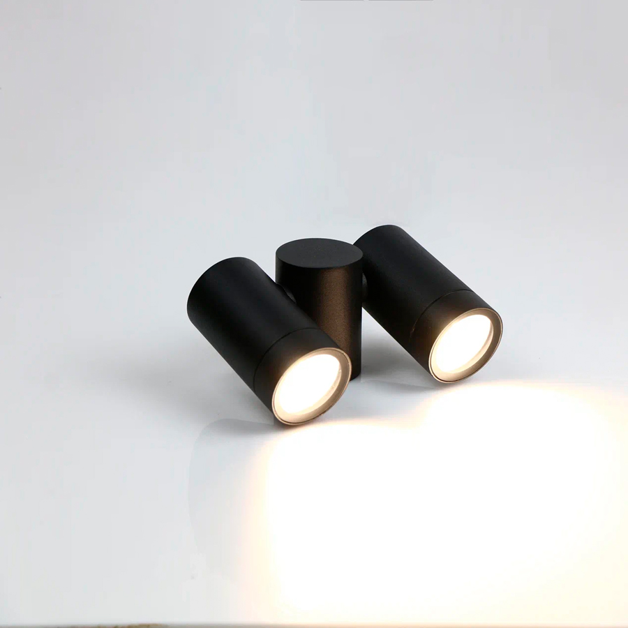 Уличный настенный светильник General GWL-2MR16-GU10-R-IP65 662490