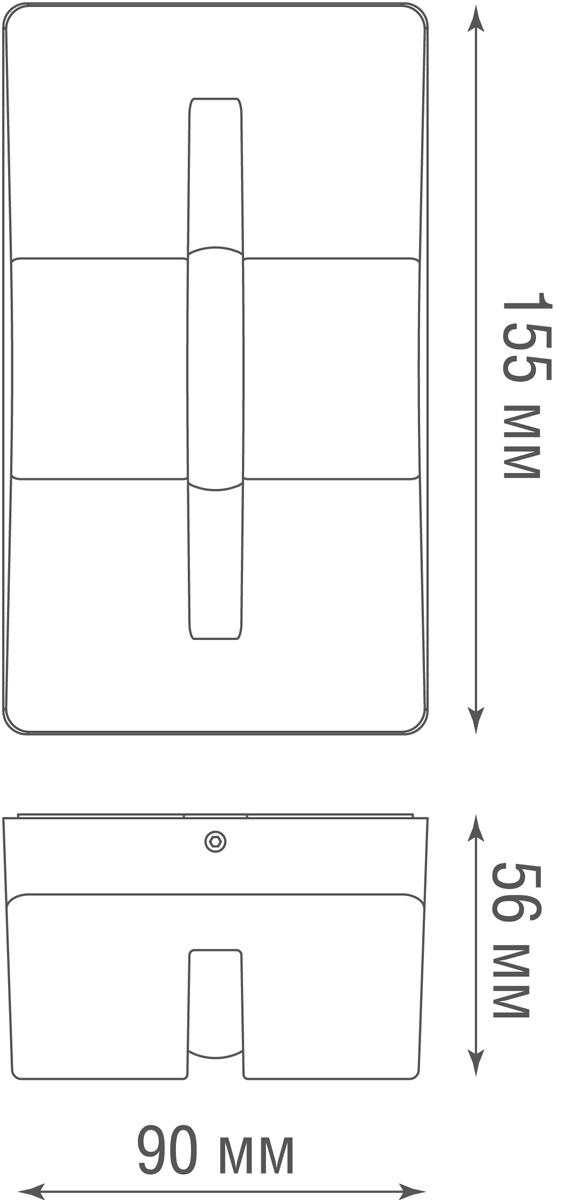Архитектурный светильник Donolux Cross DL20504W3DG