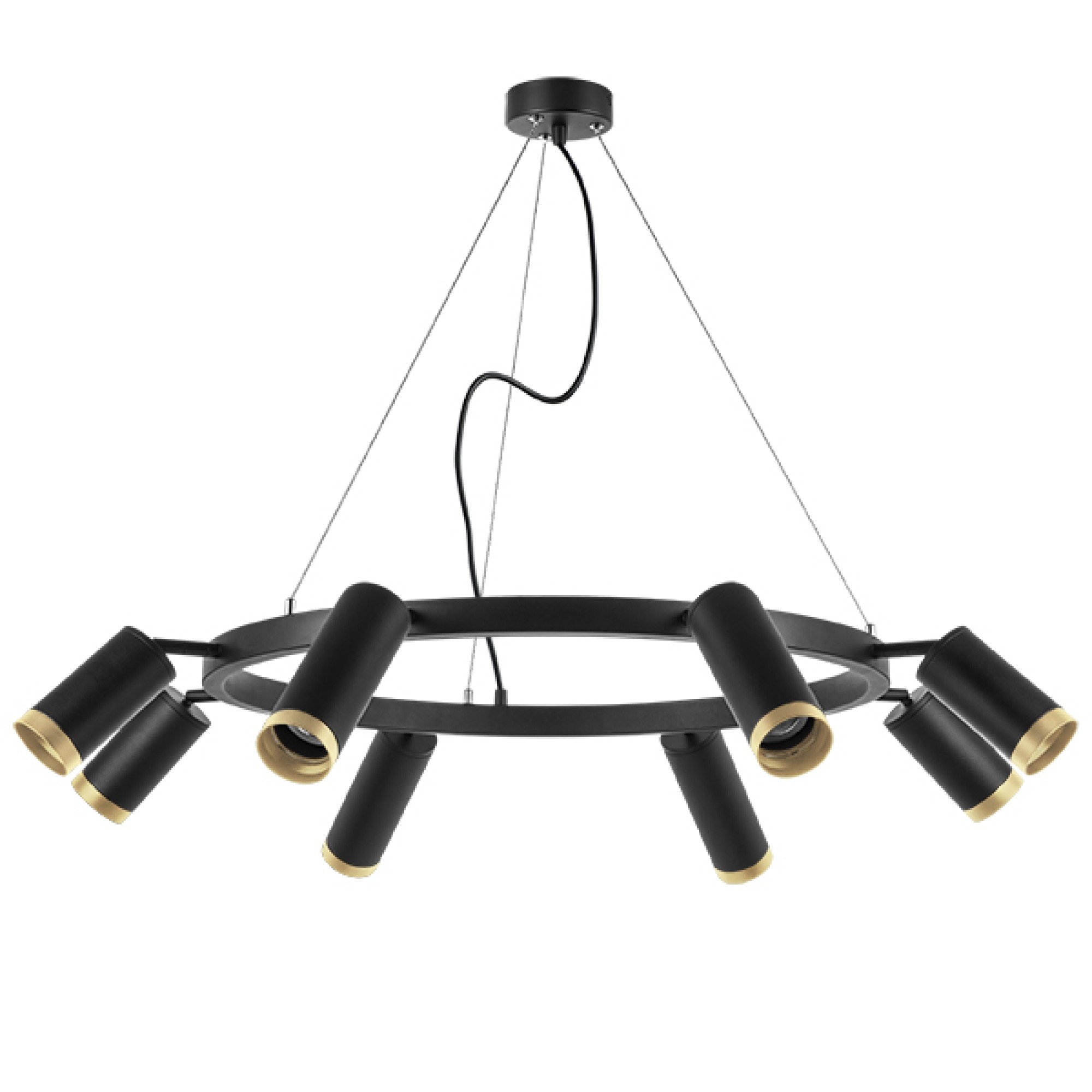 Подвесная люстра Lightstar Rullo (571018+214437-4+214487-4+203440-8) LR01887437440