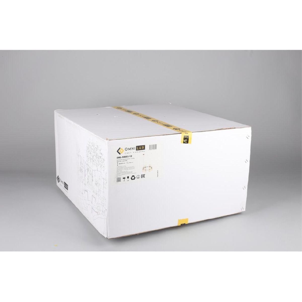 Подвесная люстра Omnilux Trevasco OML-59603-12