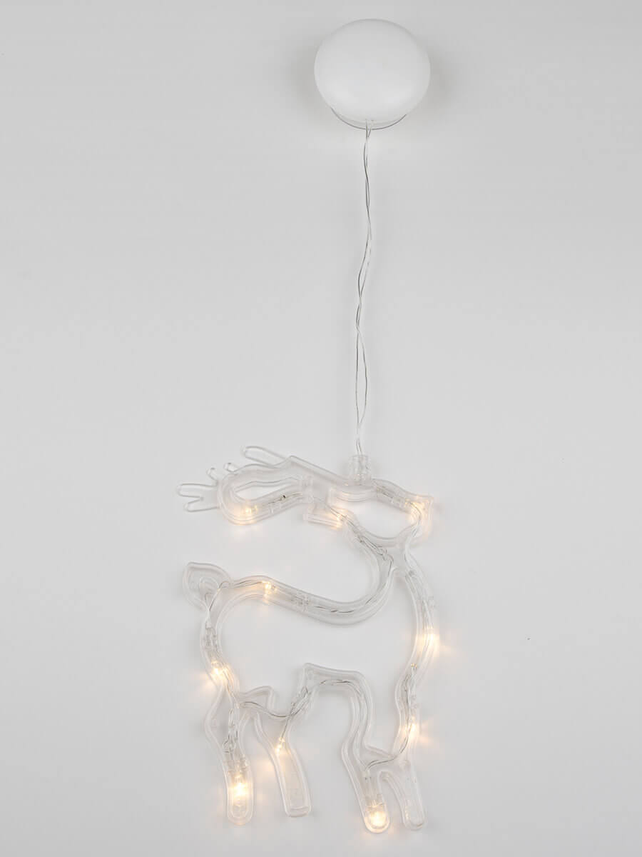 Подвесной светодиодный светильник «Олень» Uniel (UL-00007252) ULD-H1419-010/STA/3AAA Warm White IP20 Deer