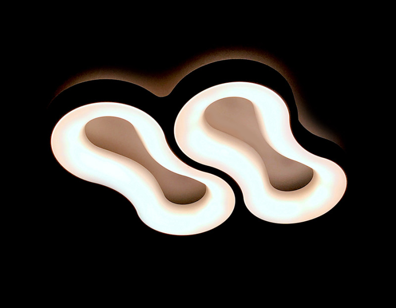 Накладная люстра Ambrella Light FG2112 WH 96W D400*280