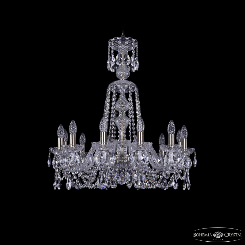 Подвесная люстра Bohemia Ivele Crystal 1402/12/240/XL-73 Pa