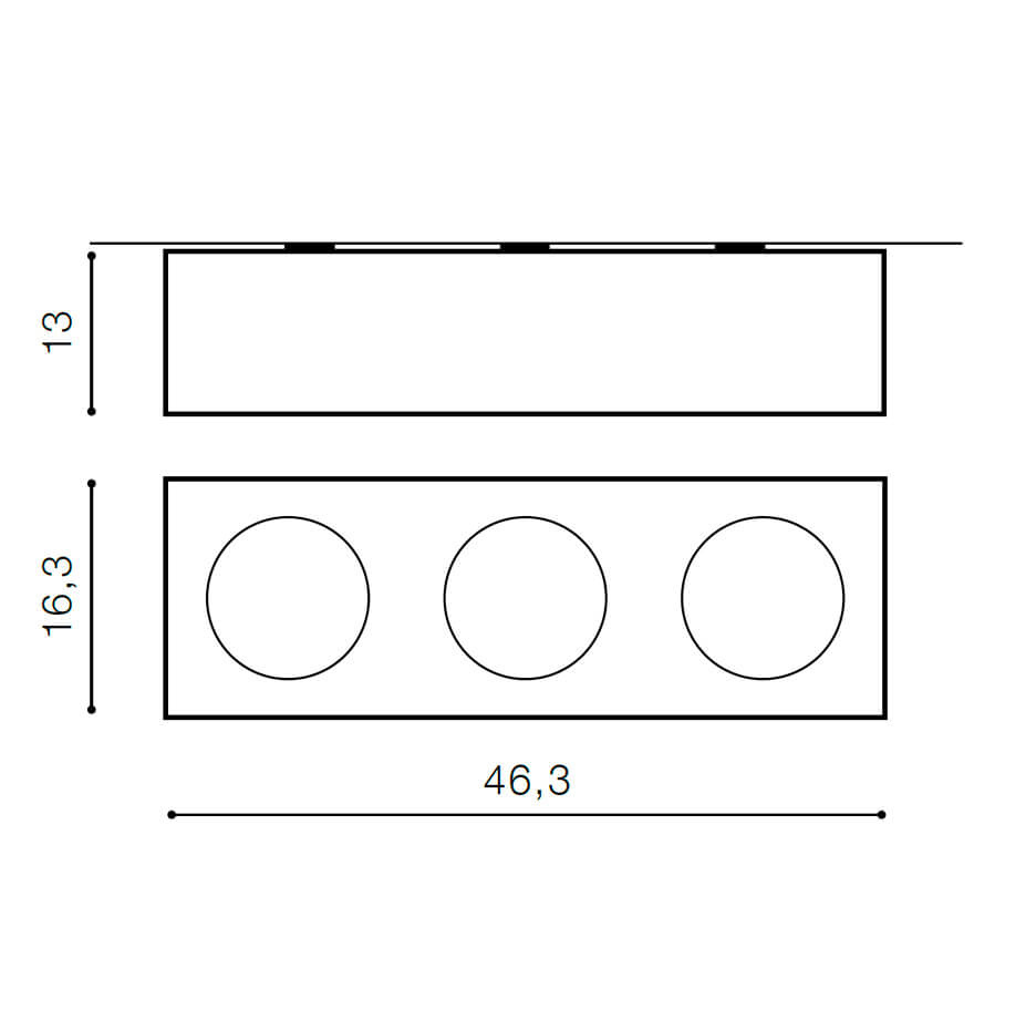 Накладной светильник Azzardo Paulo 3 230V AZ0964