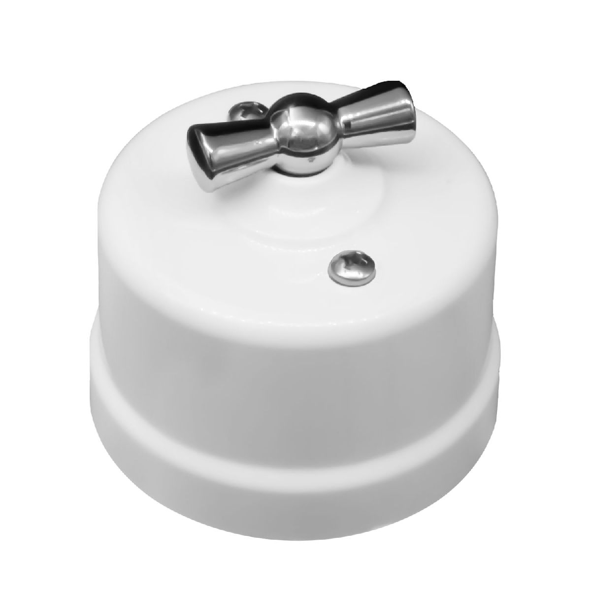 Выключатель одноклавишный Bironi Лизетта B1-200-21-S