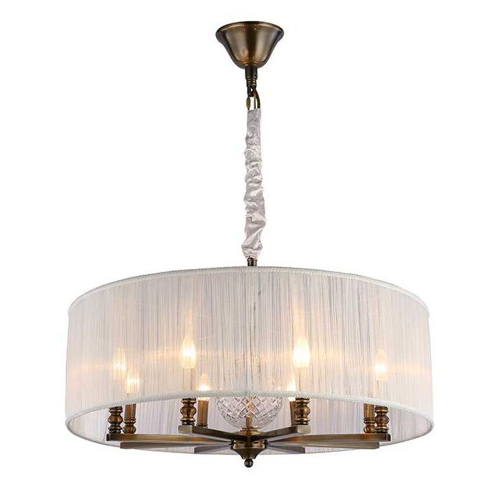 Подвесная люстра Newport 3128/S B/C без абажуров