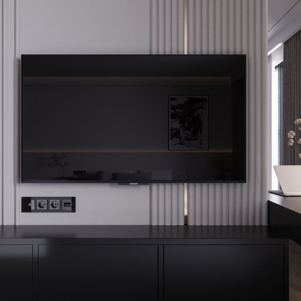 ТВ-розетка оконечная Werkel 4690389197765 W1183048 a064047