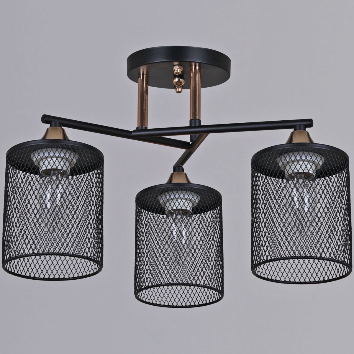 Потолочный светильник Reluce 91360-0.3-03 BK+FG