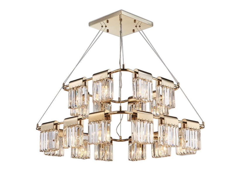 Подвесная люстра Newport 4212+8/C Gold М0060930