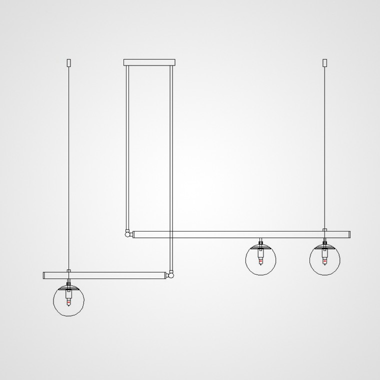 Подвесной светильник ImperiumLoft Barra 204150-26