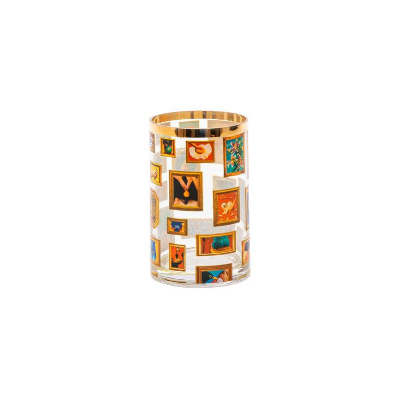Ваза Frames Small Seletti Toiletpaper Glass Vase 14162