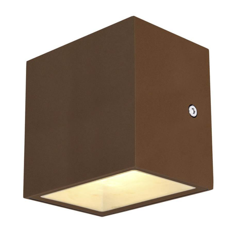 Уличный настенный светодиодный светильник SLV Sitra Cube 1002034