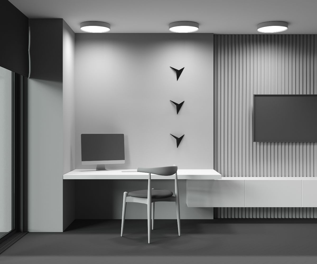 Потолочный светильник Maytoni Zon C032CL-45W2.7K-RD-W