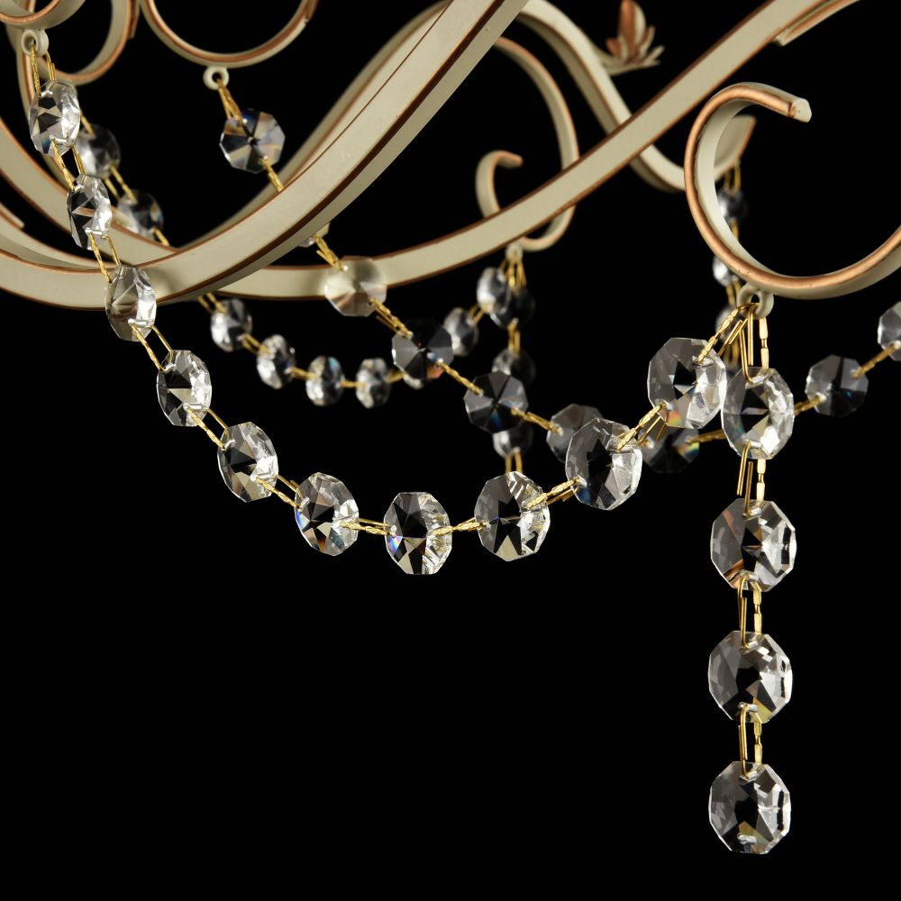 Подвесная люстра Freya Serra FR3612-PL-08-BG