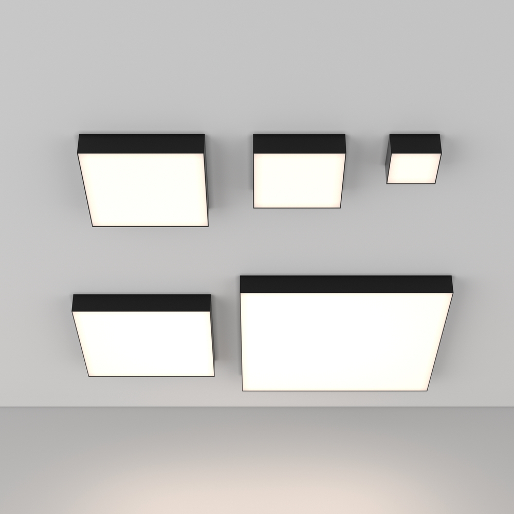 Потолочный светильник Maytoni Zon C032CL-36W4K-SQ-B