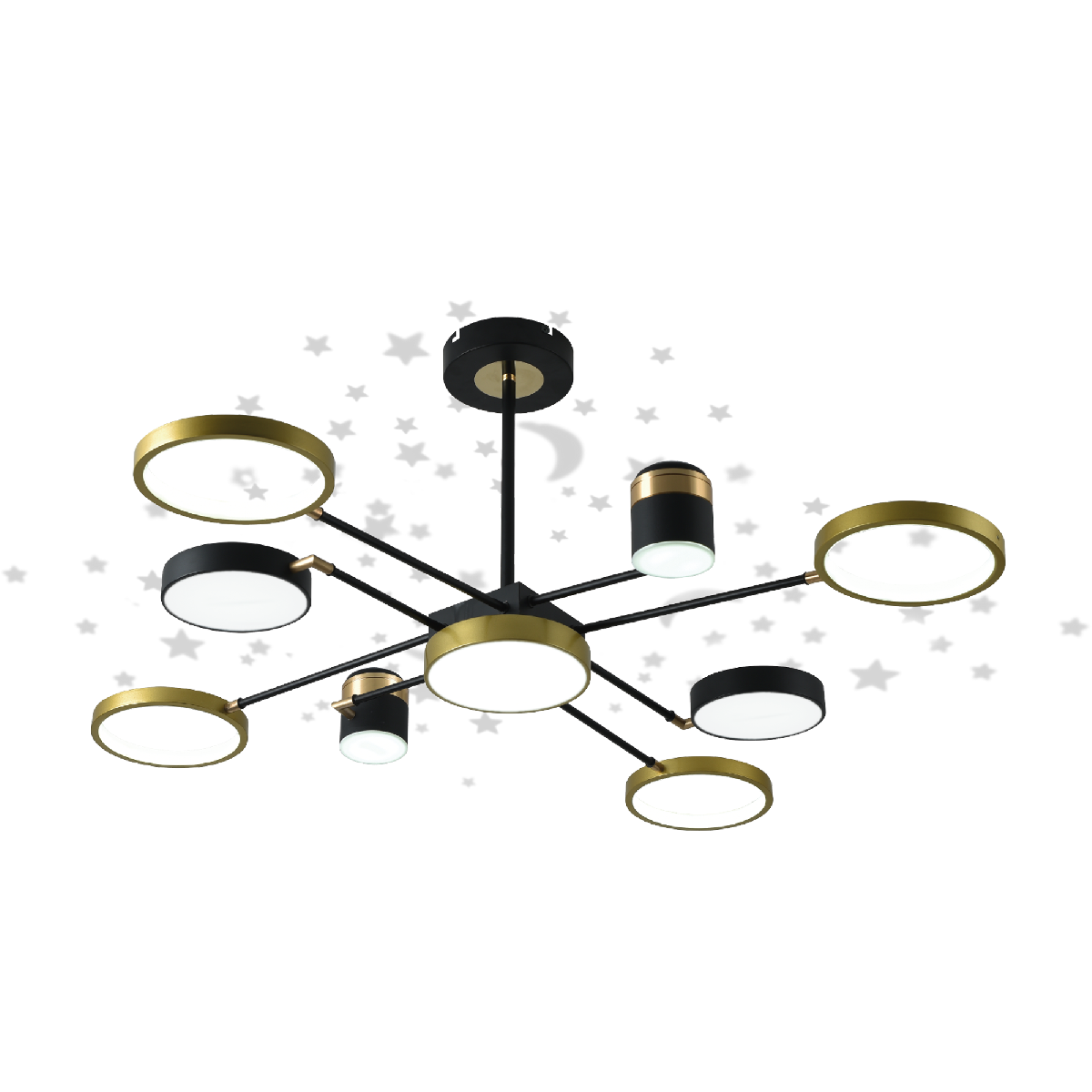 Люстра на штанге Ritter Notte 51630 3