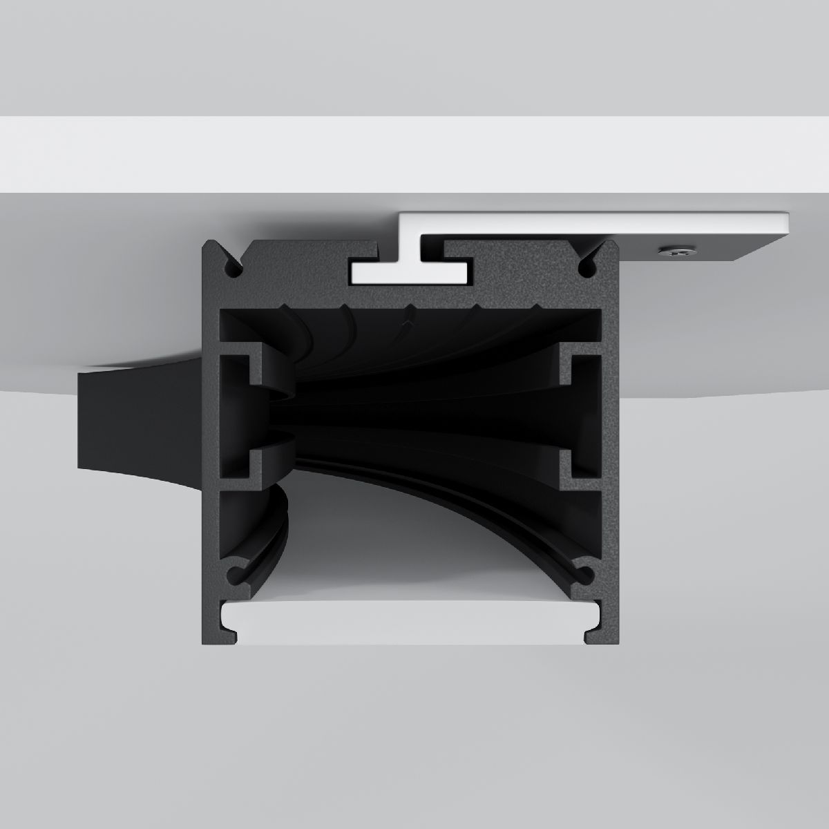 Радиусный профиль Maytoni Led strip ALM-3535R-B-D-45°-1.5M