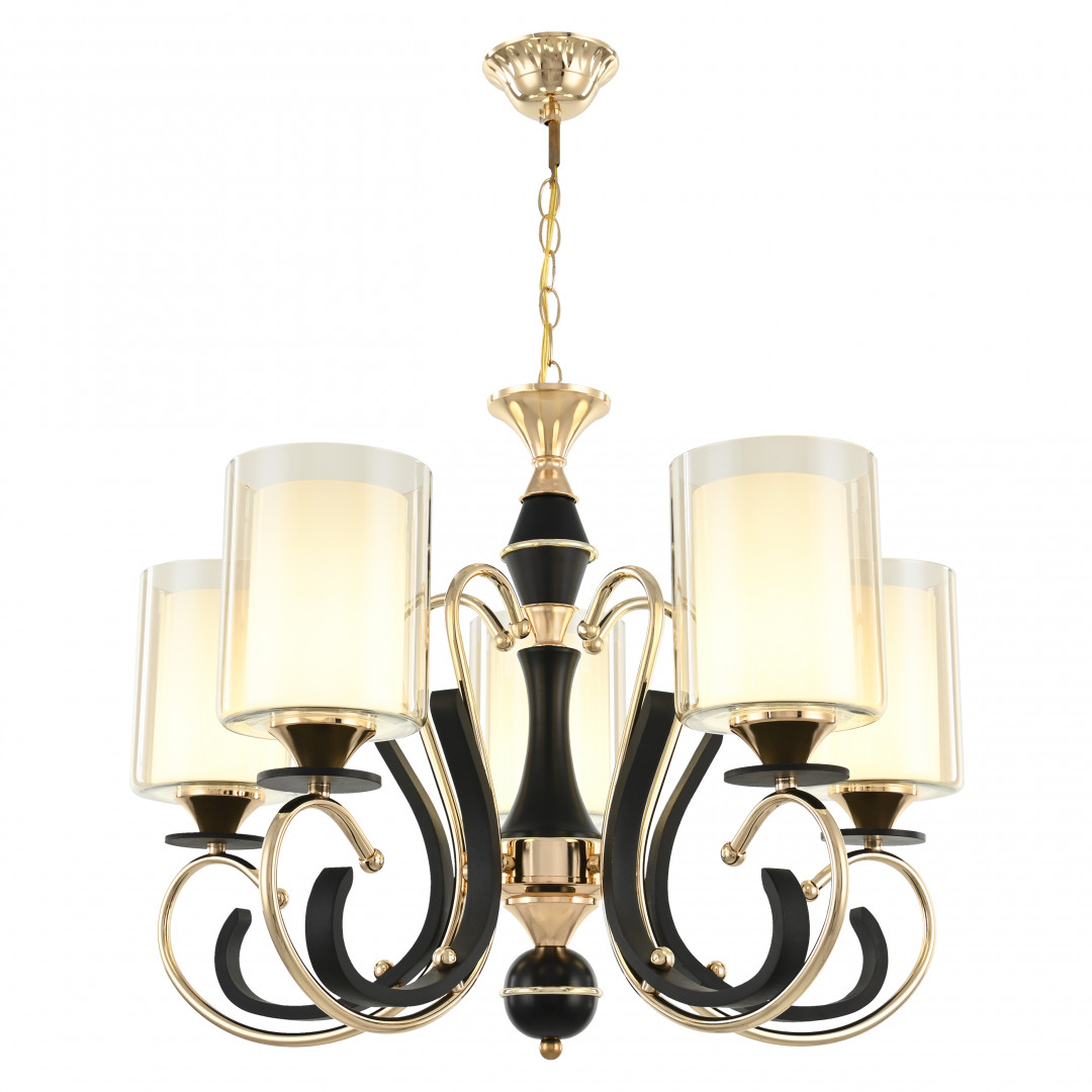 Подвесная люстра Arte Milano Florentia 302237/5 Bk/Gd УЦ