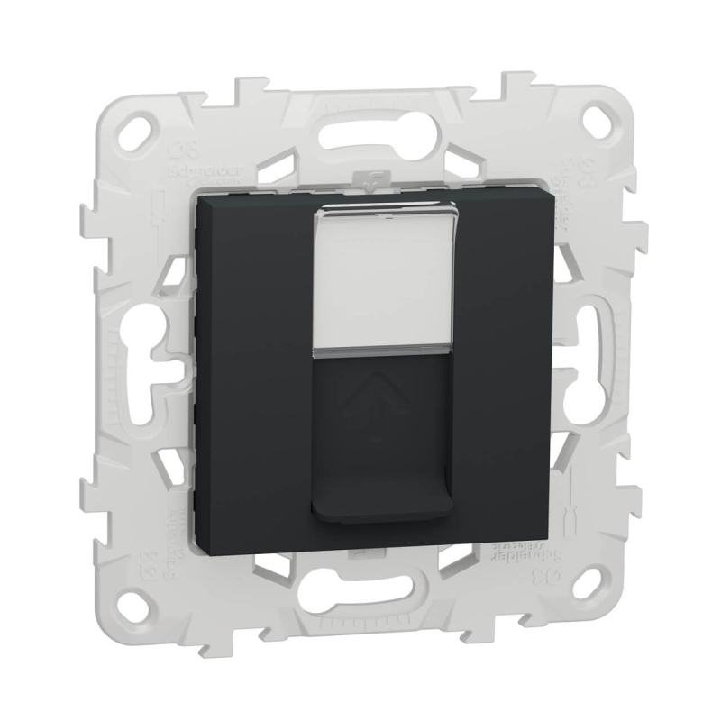 Лицевая панель RJ45 Keystone/Systimax Schneider Electric Unica New NU546154