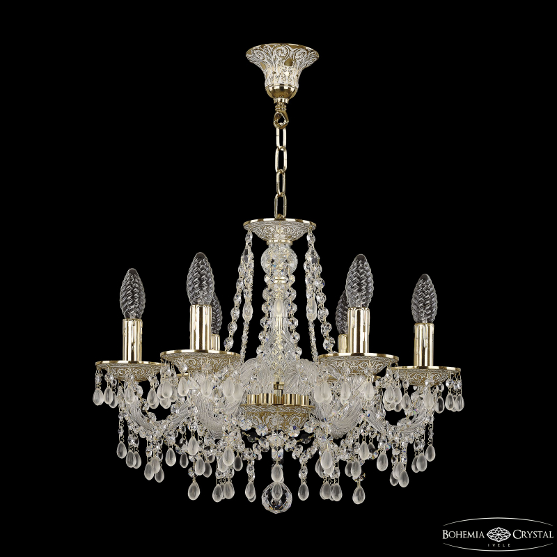 Подвесная люстра Bohemia Ivele Crystal 16210/6/165 GW V0300