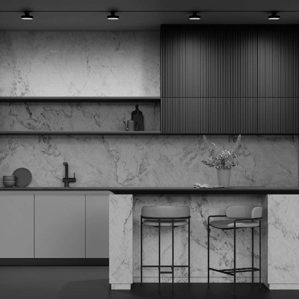 Трековый светильник Maytoni Technical Zon TR043-1-12W3K-B