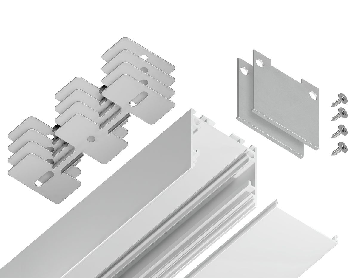 Алюминиевый профиль Ambrella Light Profile System GP2500WH