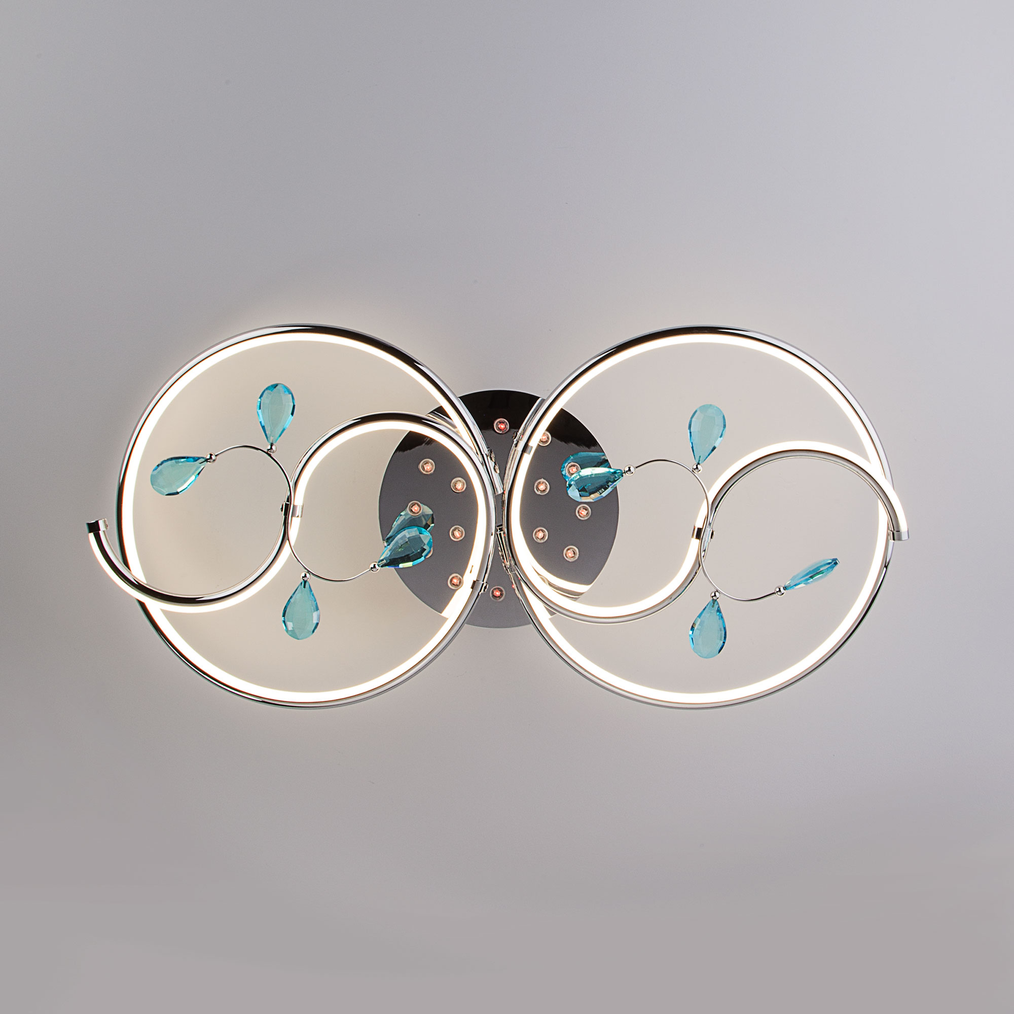 Потолочный светильник Eurosvet Venera 90131/2 хром в Москве