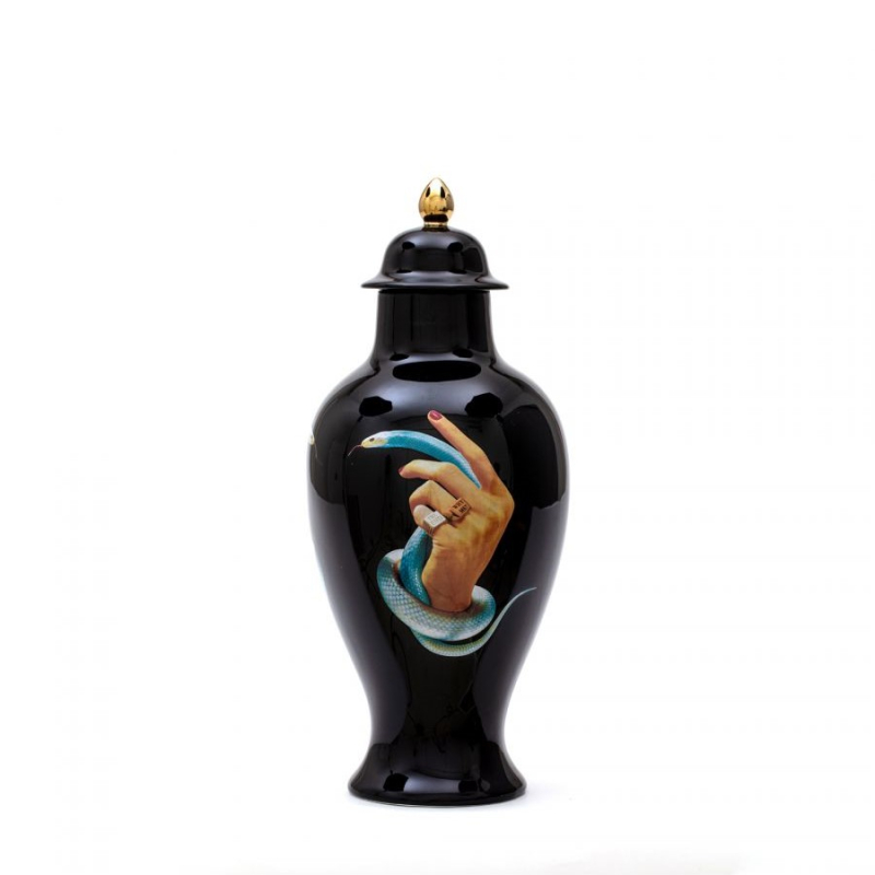 Ваза Hands with Snakes Seletti Toiletpaper Vase 09794