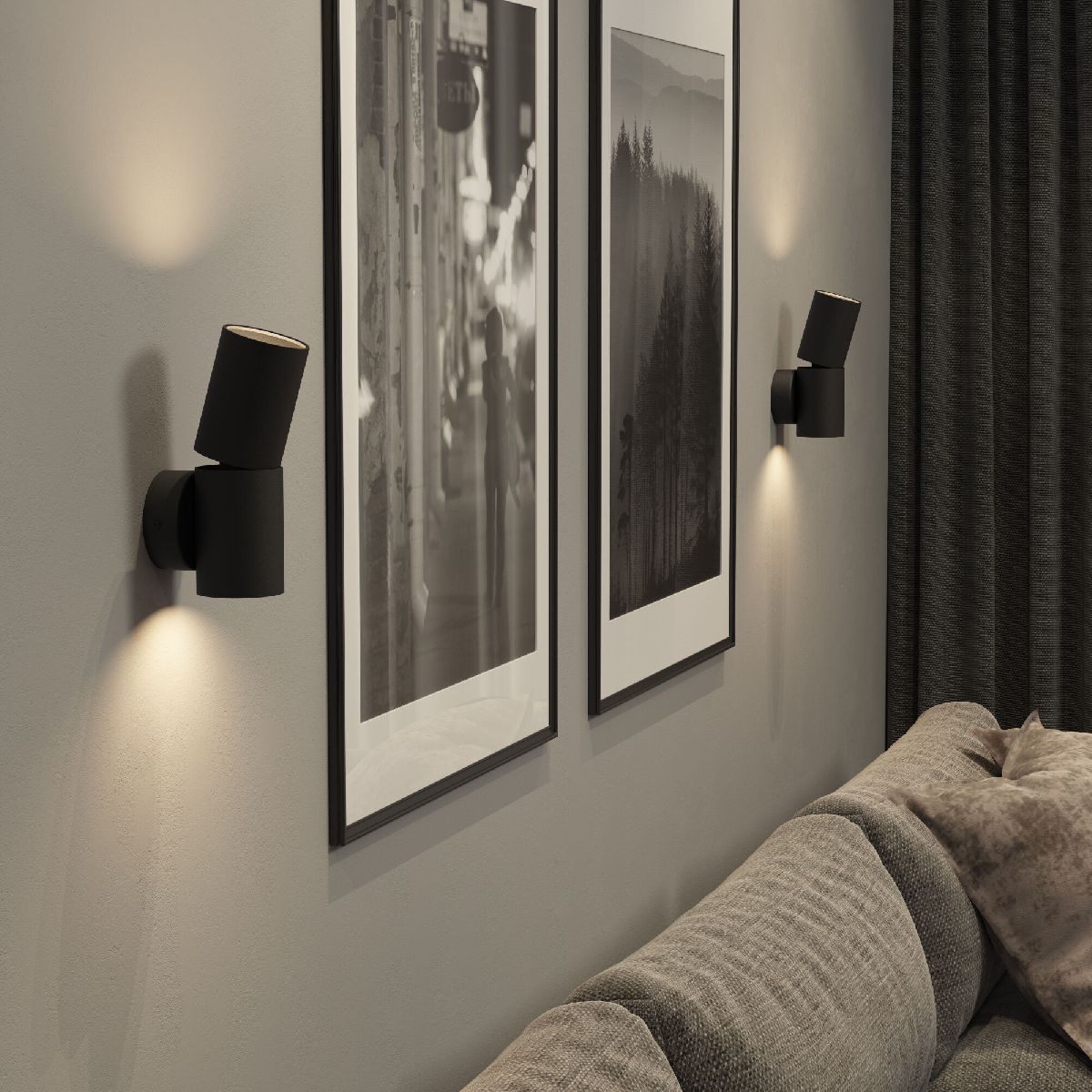 Настенный светильник Elektrostandard Deep 40126/LED черный 4690389193880 a062926