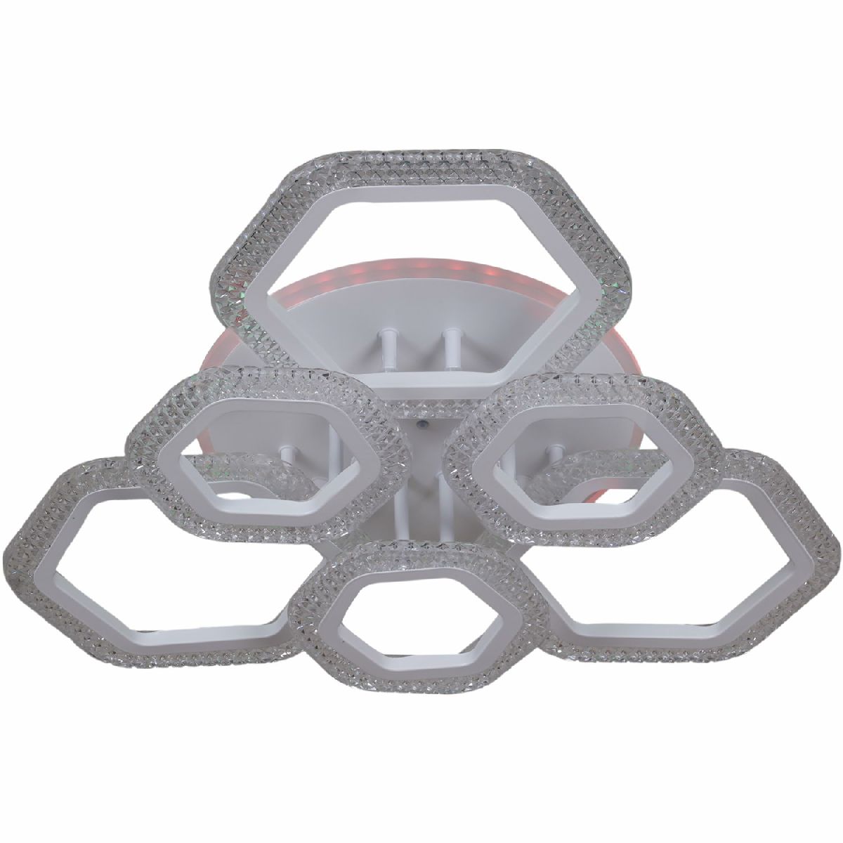 Потолочная люстра Reluce 08490-0.3-3+3RGB WH(RGB)