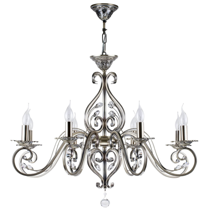 Подвесная люстра Maytoni Leaves RC109-PL-08-R