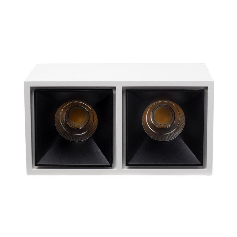 Накладной светильник LeDron KUBING 2 White/Black 00000014580