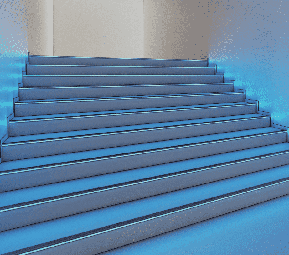 Профиль алюминиевый DesignLed STEP 3819B 001501