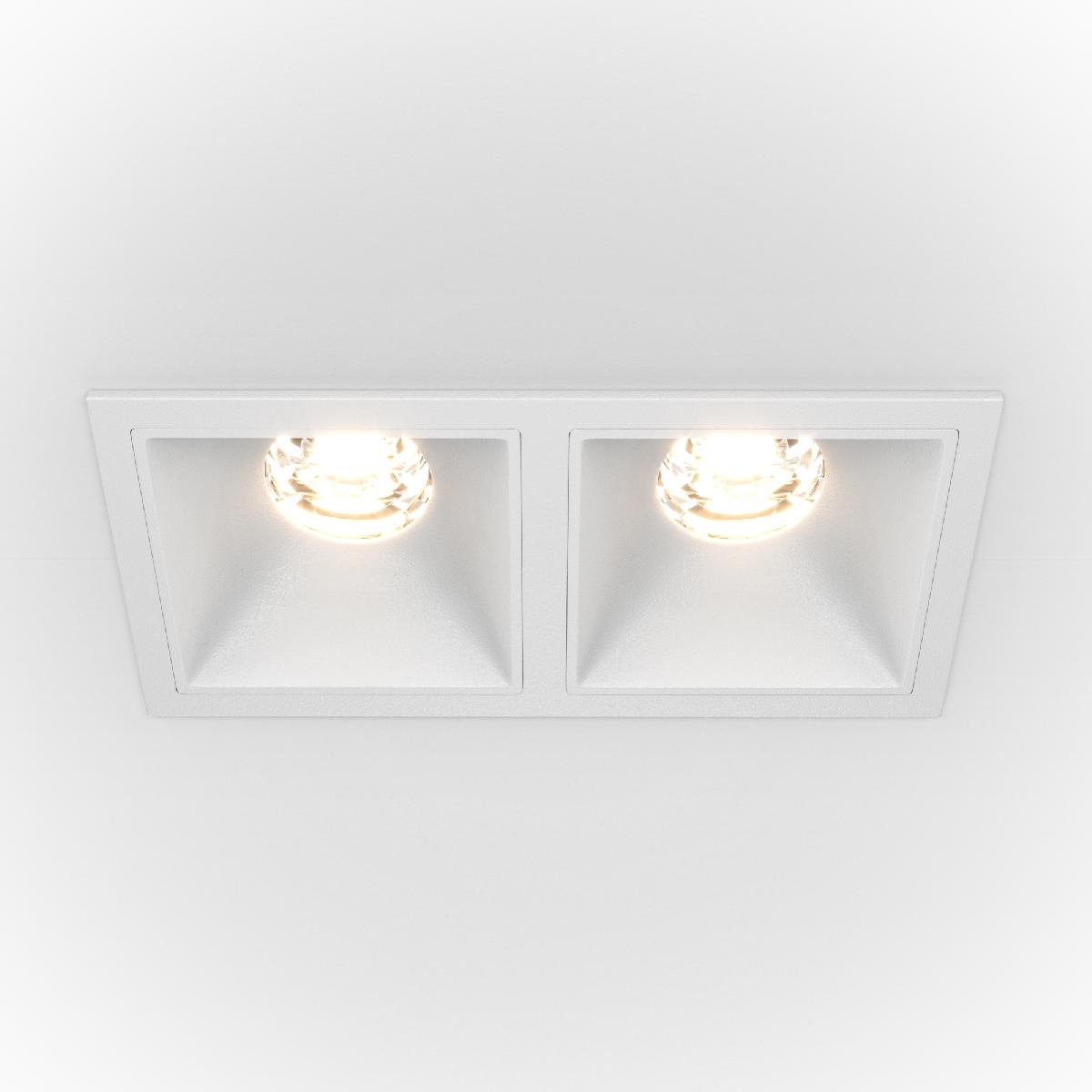 Встраиваемый светильник Maytoni Technical Alfa LED DL043-02-10W3K-D-SQ-W