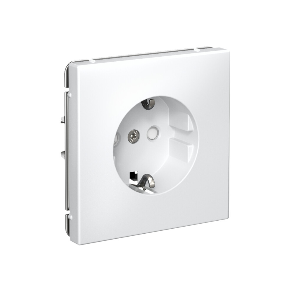 Розетка с заземлением со шторками, 16А, механизм, быстрозажим. Клем Systeme Electric ArtGallery GAL000145S