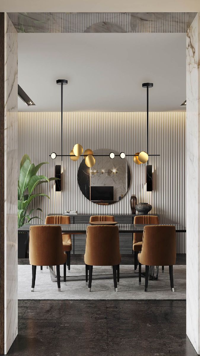 Подвесная люстра Milosh Tendence Medelina 0871CL-6BK