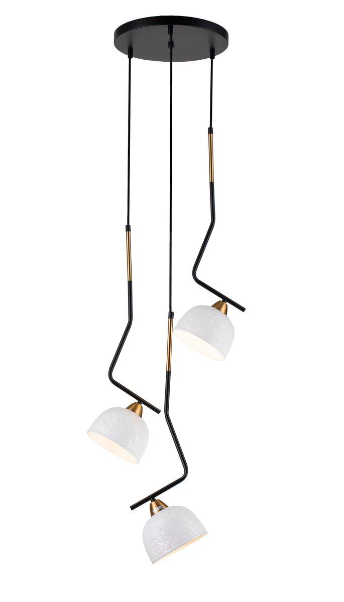 Подвесная люстра Indigo Attimo 10005/3P Black V000155