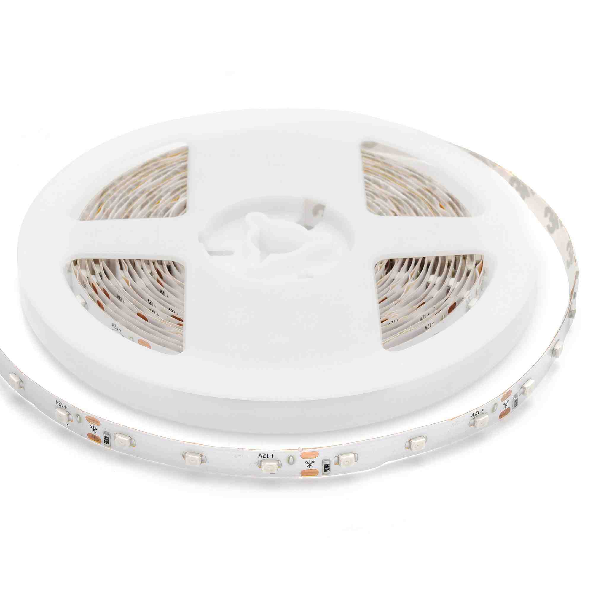 Светодиодная лента Apeyron 12В СТ 4,8Вт/м smd3528, 60д/м IP67 (НАНО) 5м зеленая 00-85