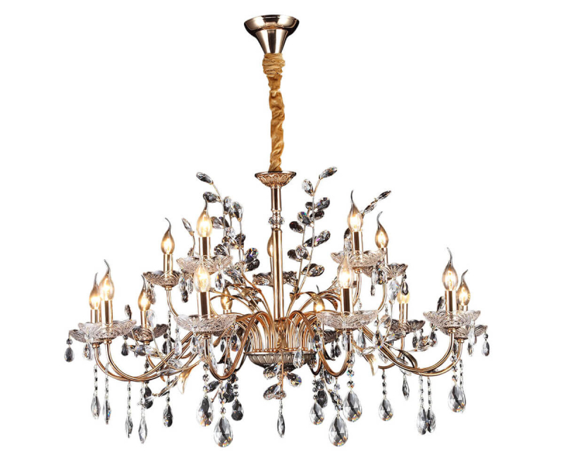 Подвесная люстра Lumien Hall Флоренс 0017/15P-FGD