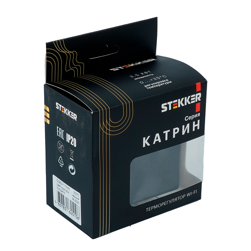 Терморегулятор Wi-Fi (механизм) Stekker Катрин GLS00-7119-05 50375