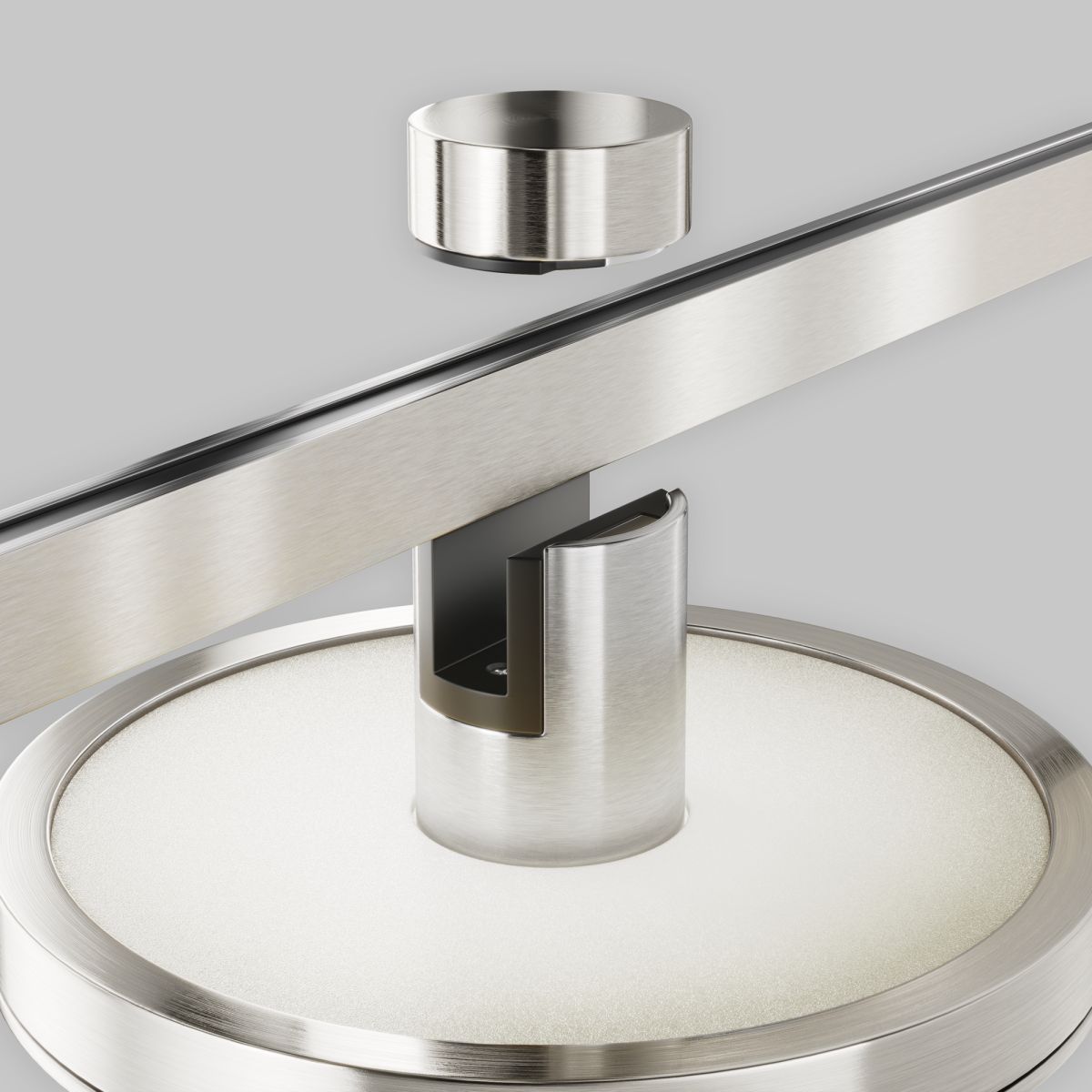 Трековый магнитный светильник Maytoni Plato TR152-1-7W4K-PT